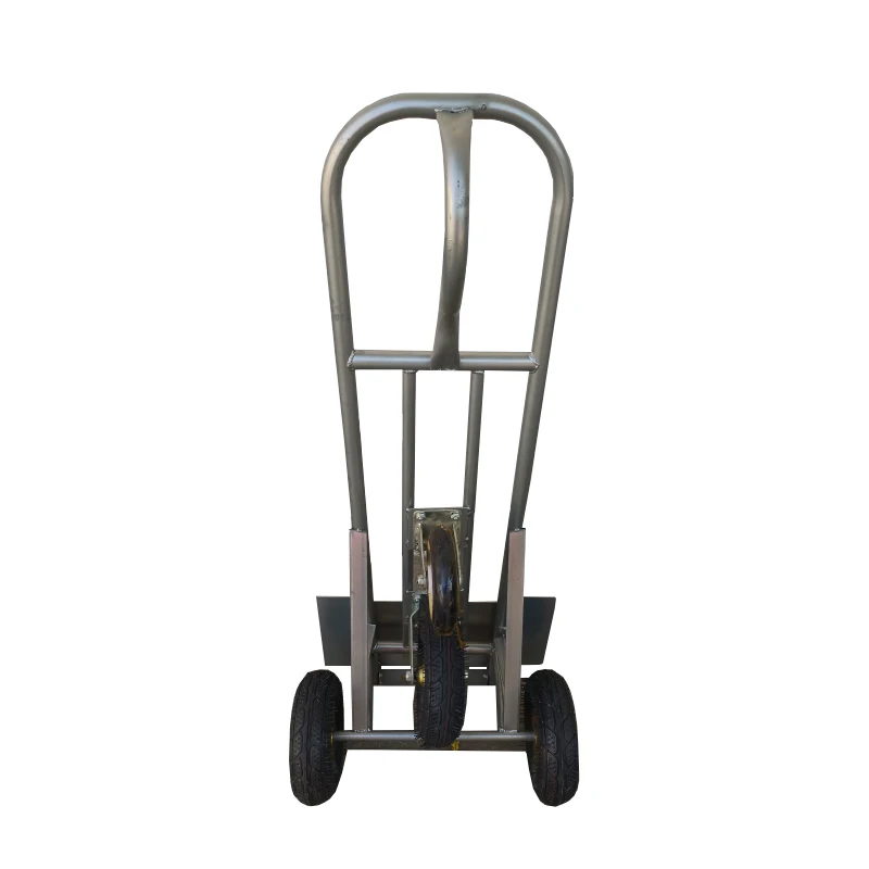 250Kg P-handle steel four-wheel staircase hiking trolley trolley powder coating