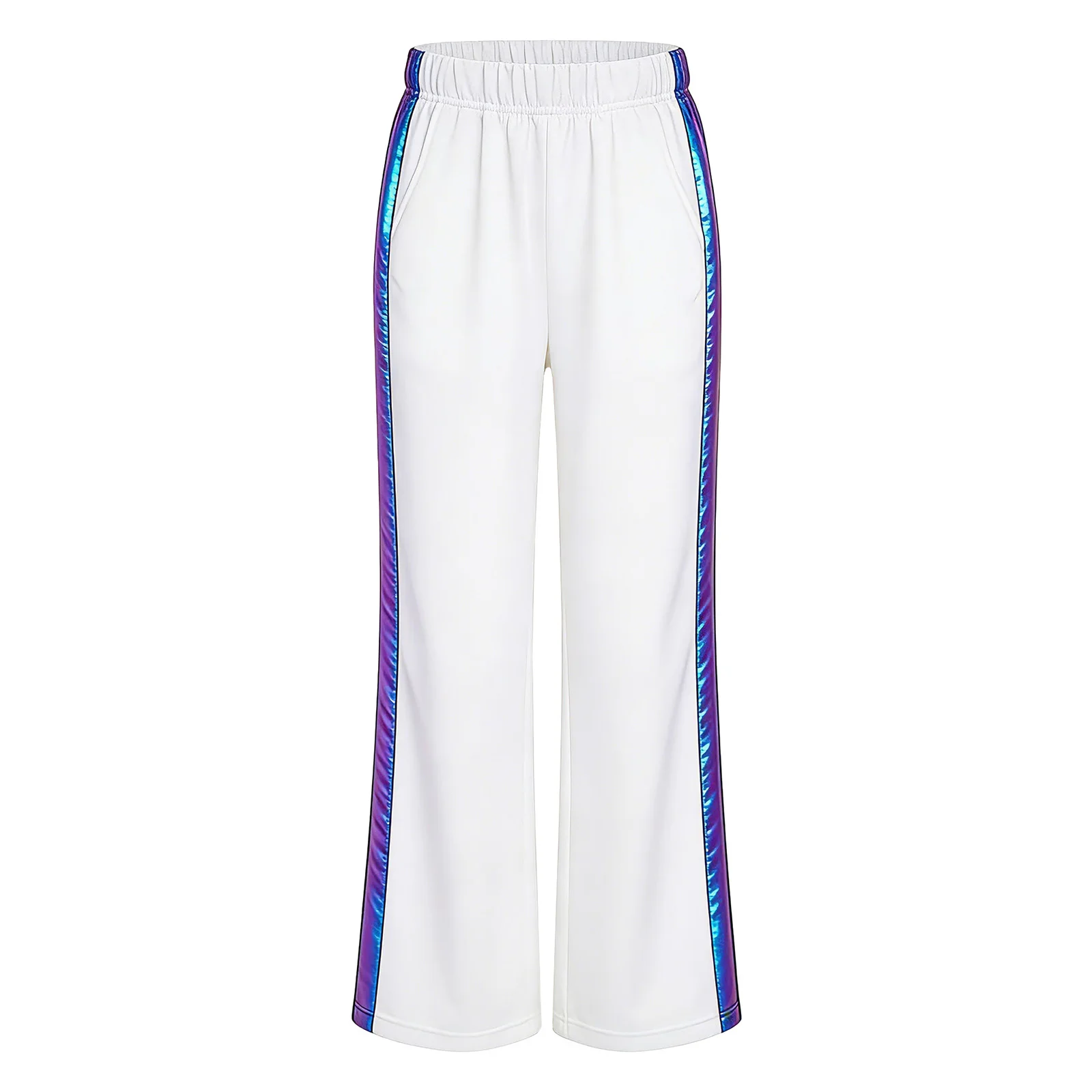 Pantaloni Sportivi da Basket per Ragazzi, Abbigliamento Adattivo per Bambini con Esigenze Speciali, Pantaloni Sportivi con Chiusura a Strappo, Abbigliamento Sportivo