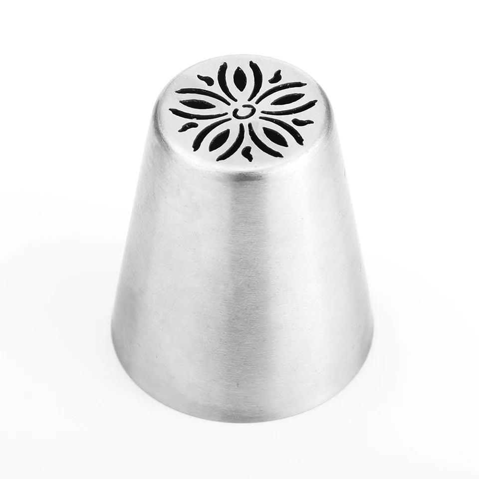 1PCS Stainless Steel Large Size Sweet Dessert Flower Icing Nozzles Cake Decorating Cupcake Piping Tips #BNO64