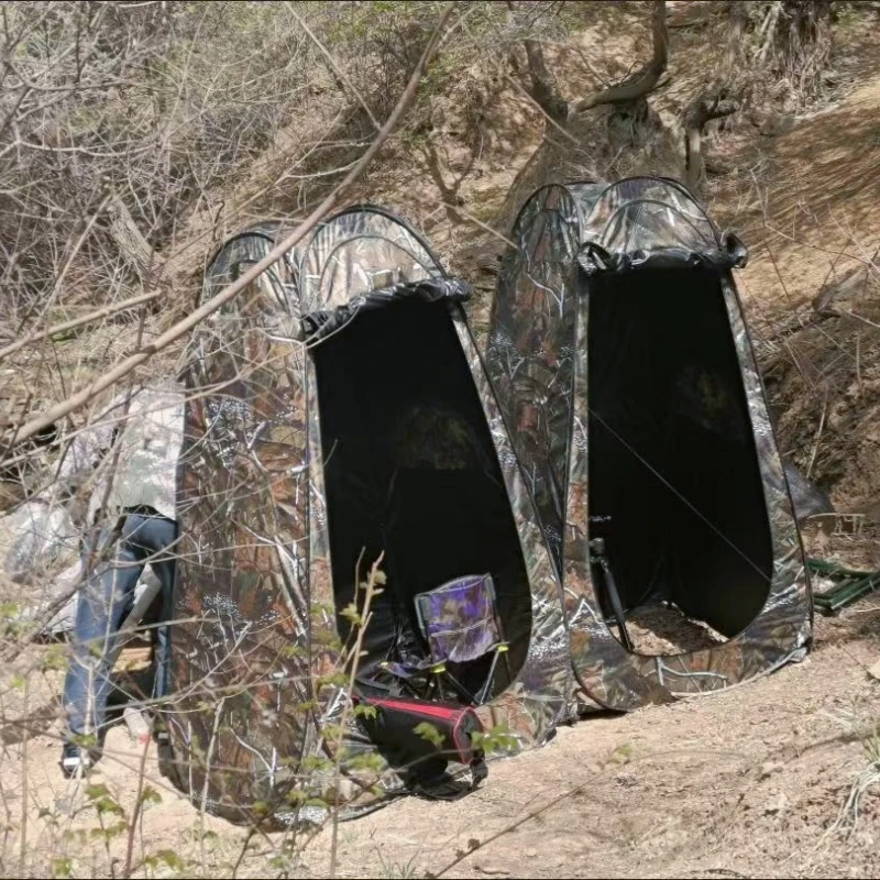 

Bird Watching Photoaphy Outdoor Cam Tent Qui Set up No Assembly Required Iron Frame 20D Waterproof Outer Tent