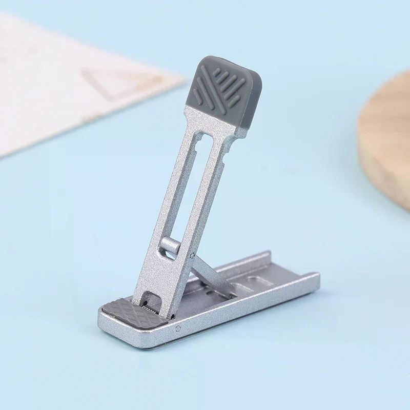 Mini podstawka pod laptopa ze stopu cynku, regulowana wysokość, składana, antypoślizgowa podstawka pod laptopa