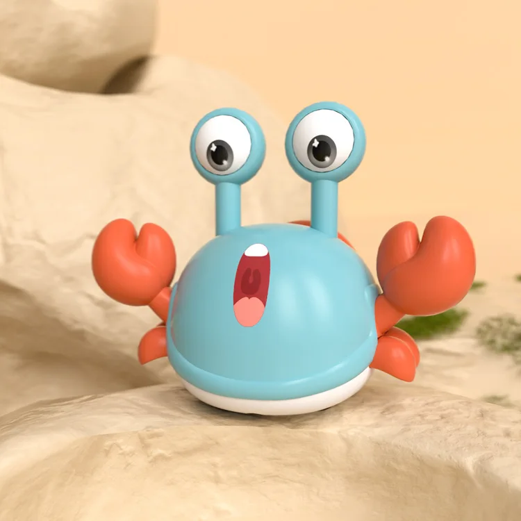 الزحف كراب لعبة طفل رضيع البطن الوقت كراب لعب للطفل الجمود التراجع الزحف المشي لطيف الناسك السرطانات لعبة هدية