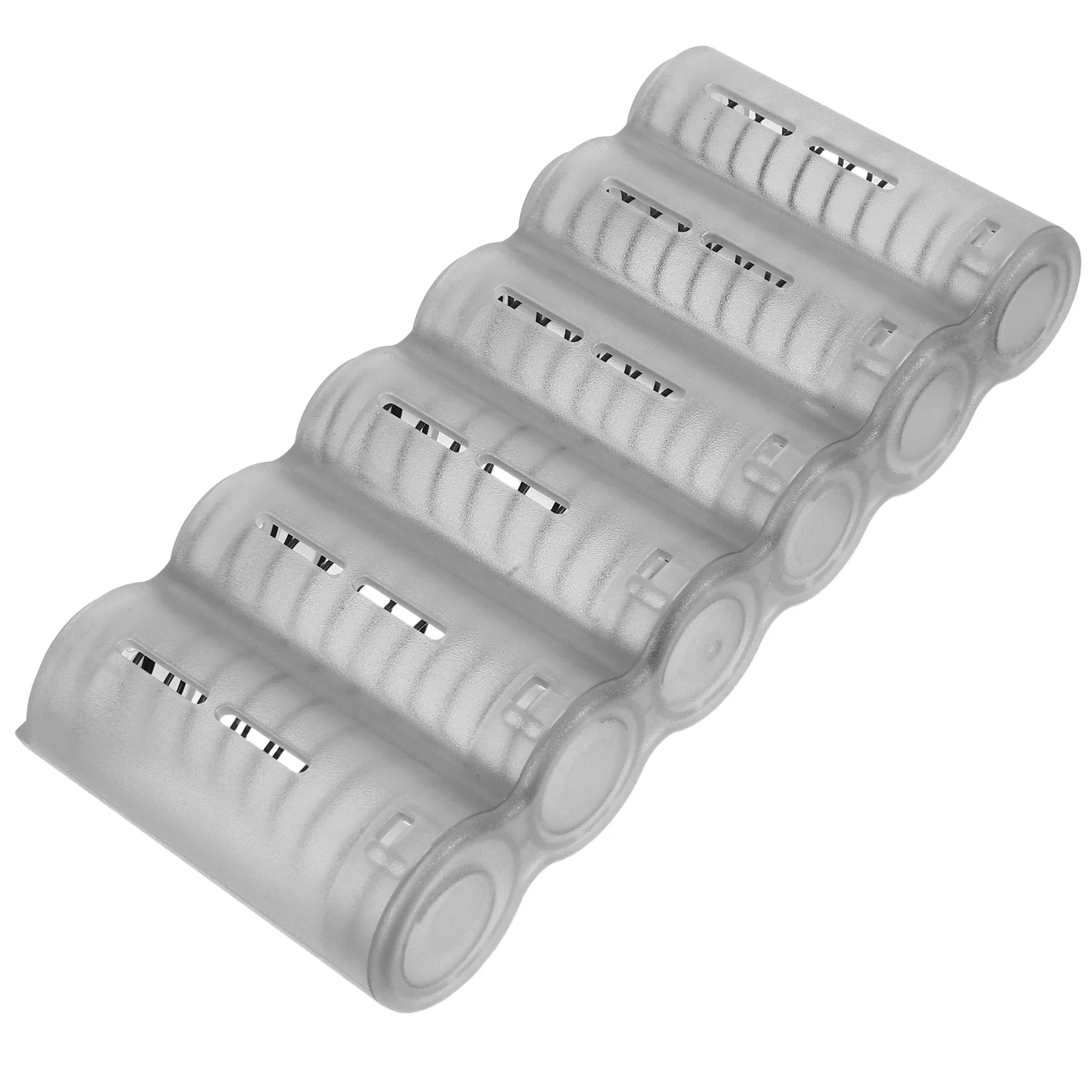 

Пластиковый держатель с 6 слотами, компактный органайзер для хранения, портативный диспенсер для монет для путешествий, ежедневного использования, контейнер для монет