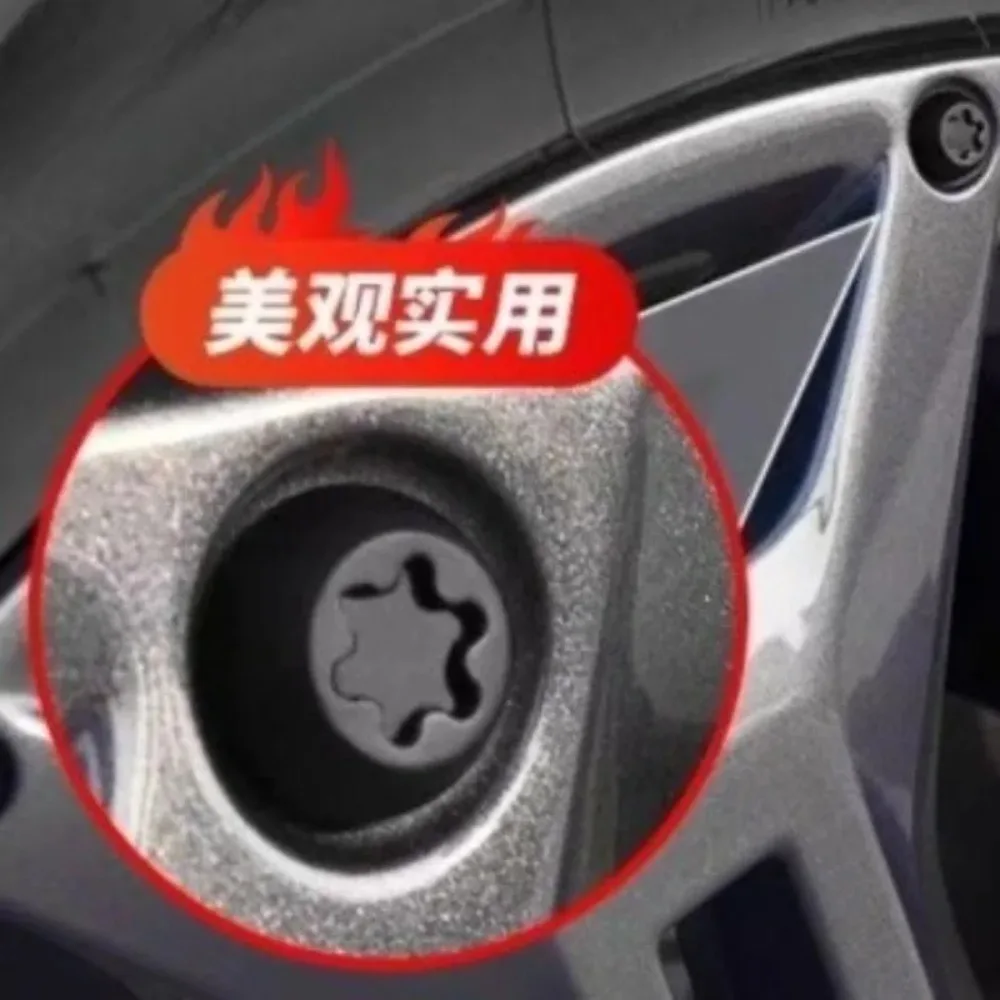 For Chery Jetour Traveler Shanhai T2 Tire Screw Bolt Decorative Ring Cap Brand New Auto Parts