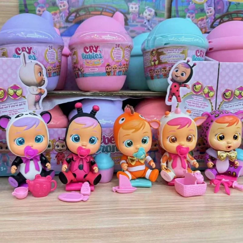

Sound Doll 3d Simulation Baby Toys Cartoon Holding Bottle Will Make Sounds Shed Tears Vinyl Doll Play Home Toy Children XmasGift