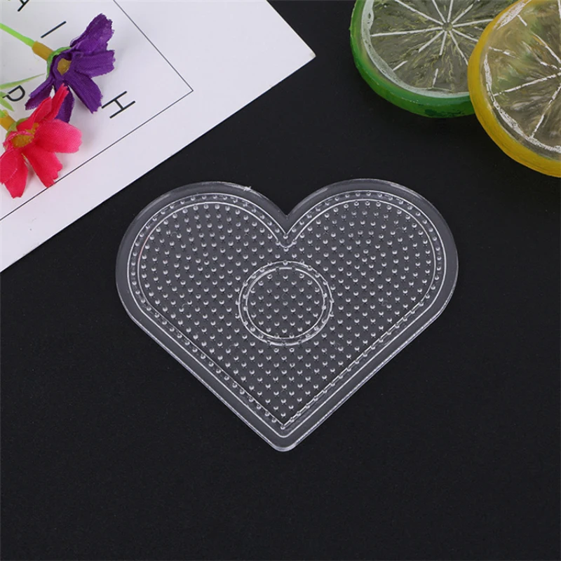 2.6Mm Hama Kralen Pegboard Transparant Sjabloon Bord Pixel Kunst Puzzel Vierkant Gereedschap Figuur Materiaal Bord Perler Kralen