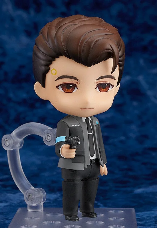 Original Detroit Become Human Connor Anime Figure Toys Kwaii #1402 Q Ver. Action Figurine PVC Model Collection Doll Gift