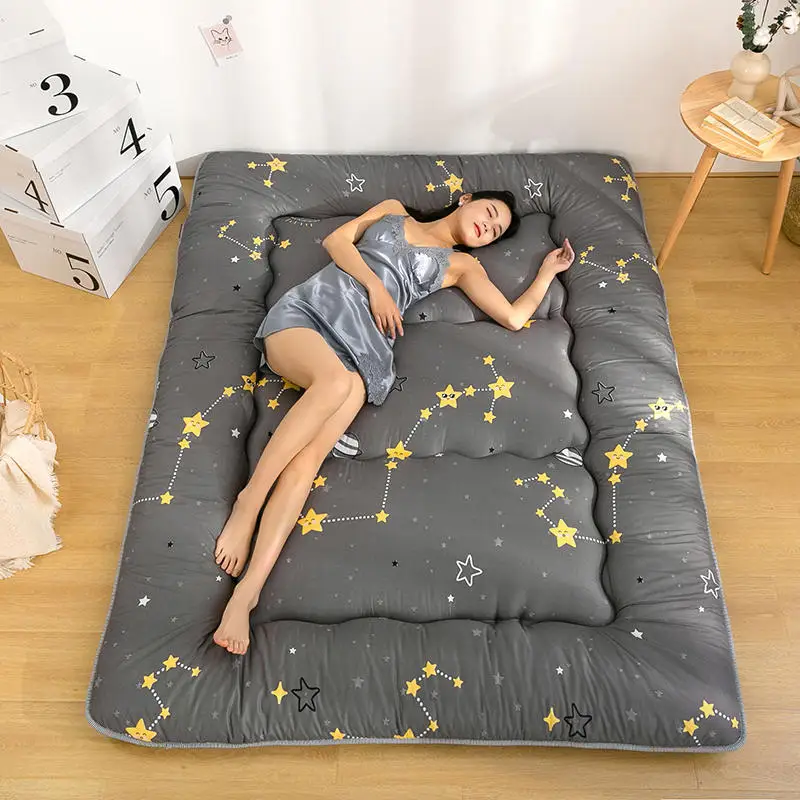 

Japanese-style thickened tatami mattress floor mat soft cushion foldable lazy home sleeping pad bedroom floor artifact