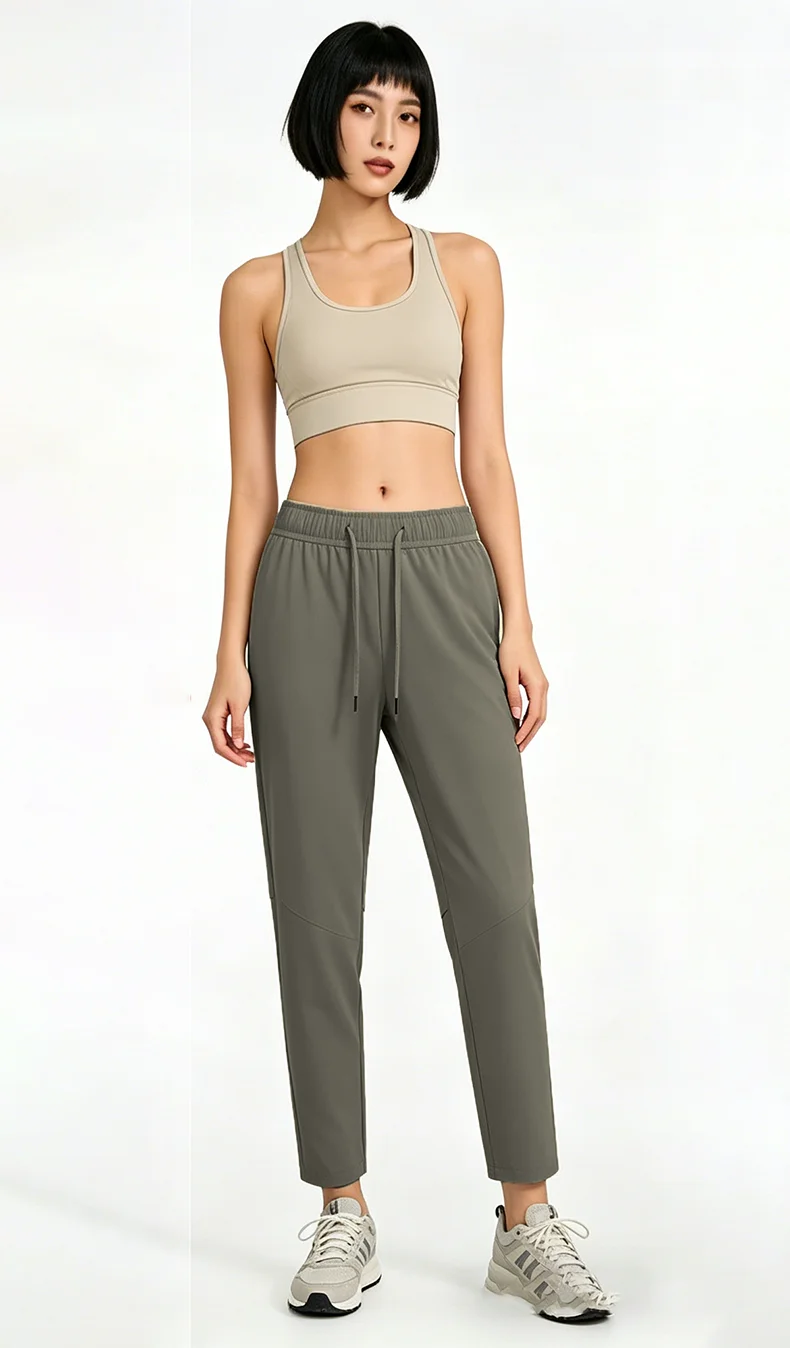 EUMERGX Wanderhose für Herren und Damen, Sommer-Trekking-Bergsteigerhose, wasserdichte Hose, Unisex, leicht, schnell trocknend, Baggy-Jogginghose – Detail 24