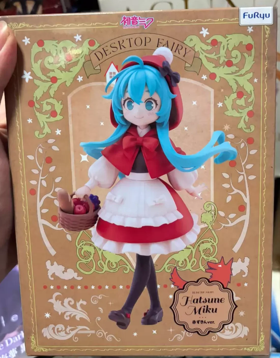 フリュー-テニトール-デスクトップフェアリー-ピアプロ-初音ミク-赤ずきんちゃん-モデルフィギュア-オーナメント