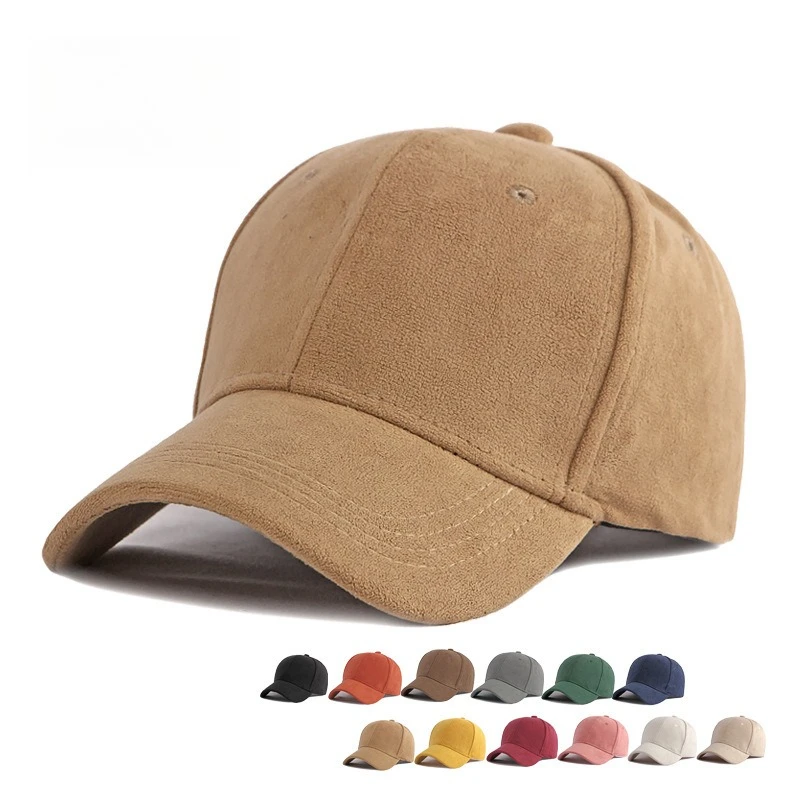 1 Stück Retro Wildleder Baseballkappe für Herren Damen Frühling Herbst Einfarbige Retro Snapback Hip-Hop Mütze Unisex Street Verstellbare Sonnenblende Kappe
