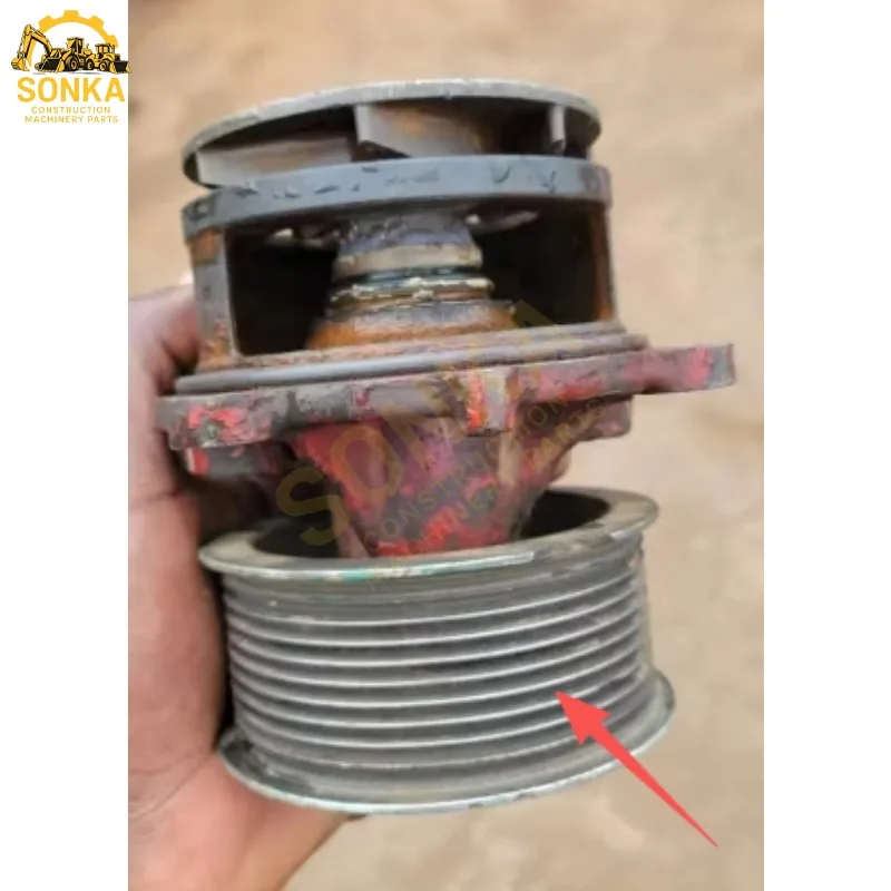 VOE 20459960 VOE20459960 Water Pump Pulley For Volvo EC160B EC160C EC170D EC180B EC180C EC200B EC200D EC210B EC210C EC220D