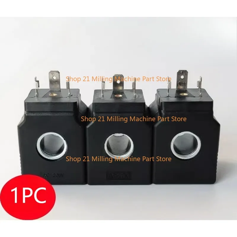 

1PC Hydraulic solenoid valve coil bore diameter 13MM height 38MM AC220V DC24V