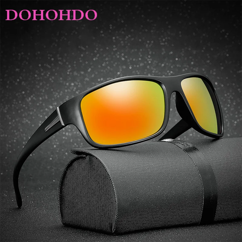 DOHOHDO 2024 Brand Men's Polarized Sunglasses Men Driving Sun Glasses Male High Quality Fashion Travel Eyewear UV400 Oculos