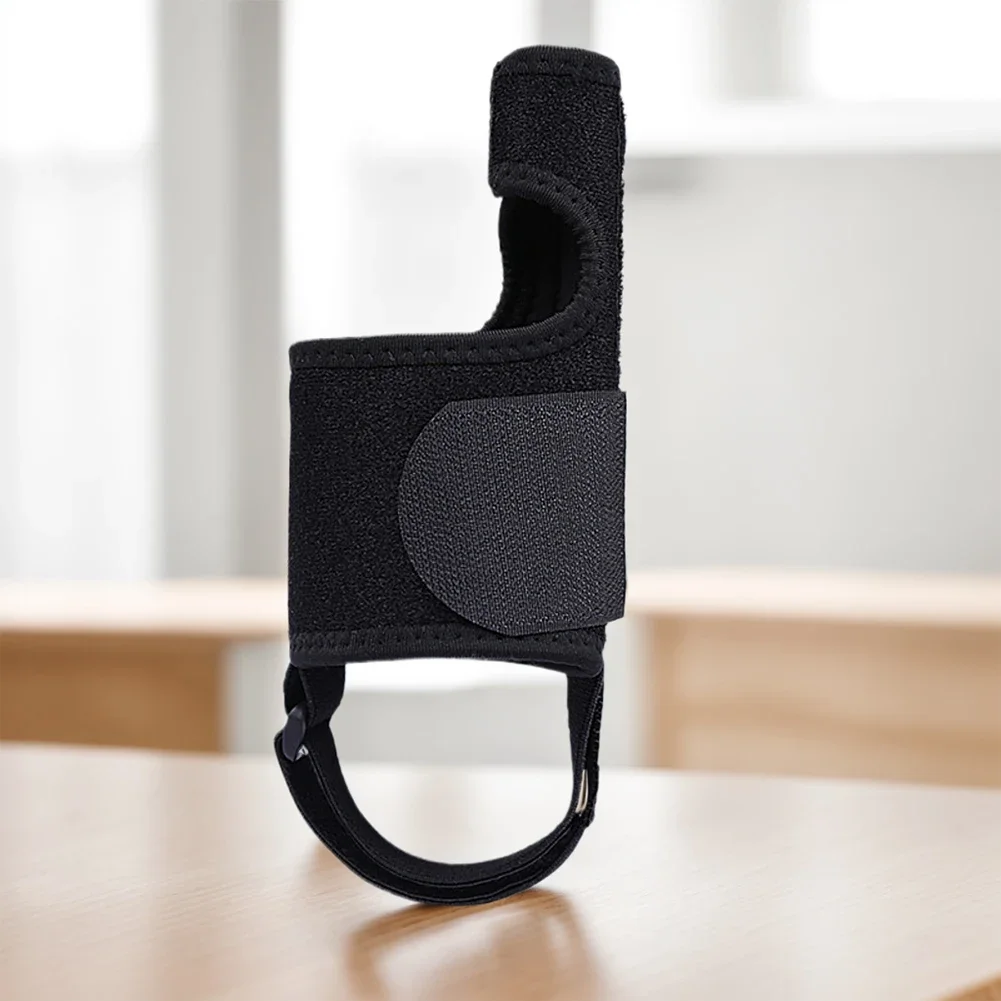 أداة تصحيح أصابع القدم مع حزام قابل للتعديل أداة فرد أصابع القدم الكبيرة دعامة أروح لتخفيف الورم الليلي