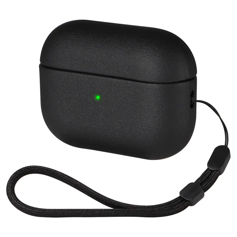 Ledermaserung Hülle für Airpods Pro 2 für Airpods Pro 3 Hülle Airpods 4 3 Apple Bluetooth Kopfhörer Zubehör Schützen Sie die Maschine