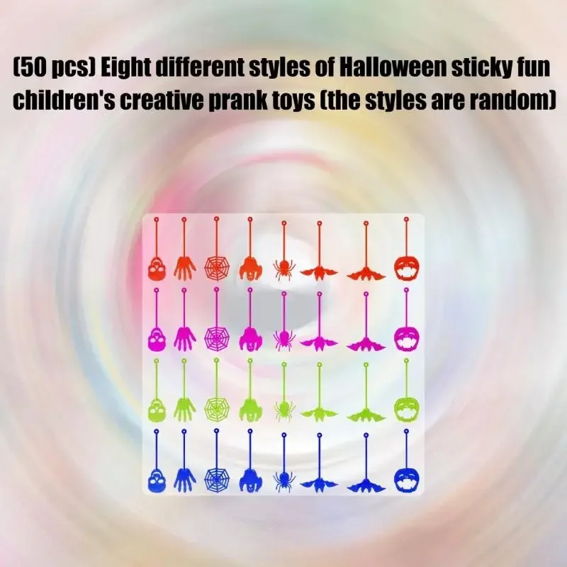 السائبة مرونة النخيل مسكنات الإجهاد 50 قطعة مادة متينة الاطفال عيد ميلاد الكمامة لعبة حجم السفر لوازم النشاط الداخلي 15UB #3