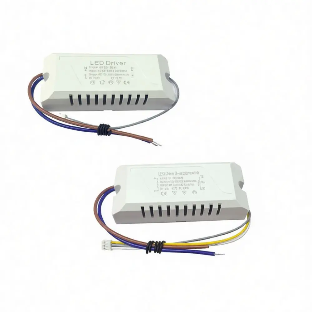 Safe LED Driver For Downlight Ceiling Lamp Three Color Adjustable Transformer High Efficiency Isolated Power Converter