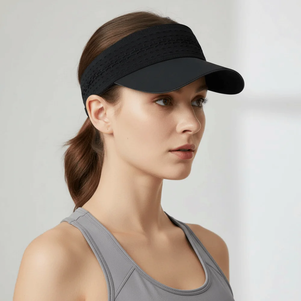 Sunshade Multicolor Hairband Sun Hats UV Protection Quick-drying Sports Cap Breathable Sweat-absorbing Sun Visor Summer Running