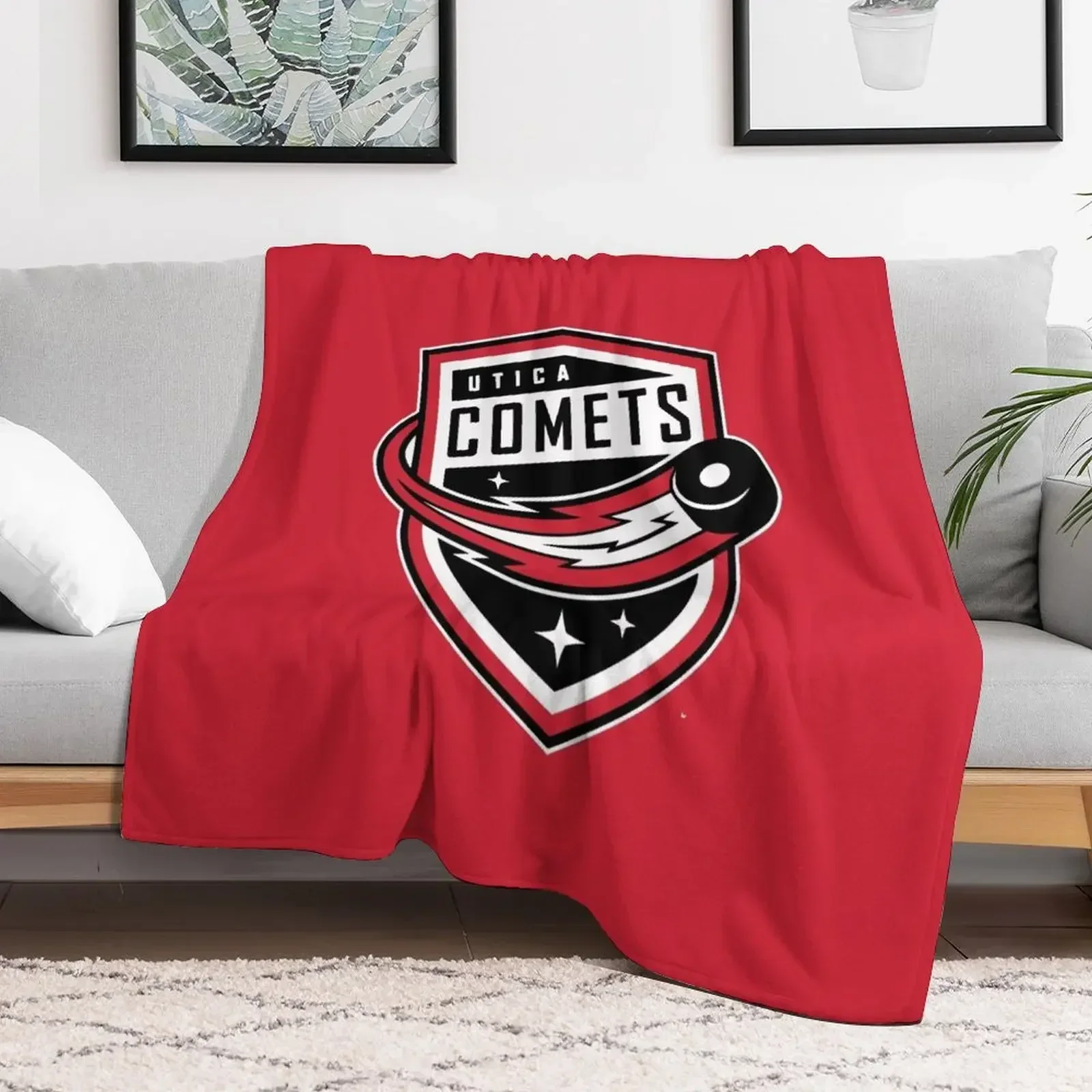 Cool Comets Icon Throw Blanket Hairy Blankets For Bed blankets ands Blankets