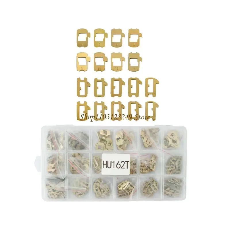 N5KD Automotive Door and Starter Lock Repair Wafers, Brass Parts Set for Vehicle