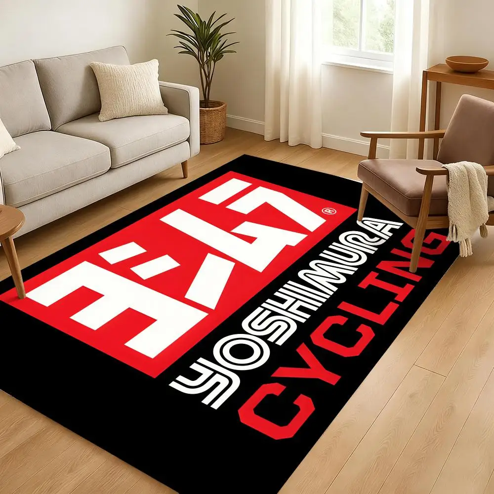 Yoshi-muras Exhaust Floor Mat Soft Thickened Absorbent Non-Slip Bedroom Living Room Door Mat Home Decor Flannel Rugs