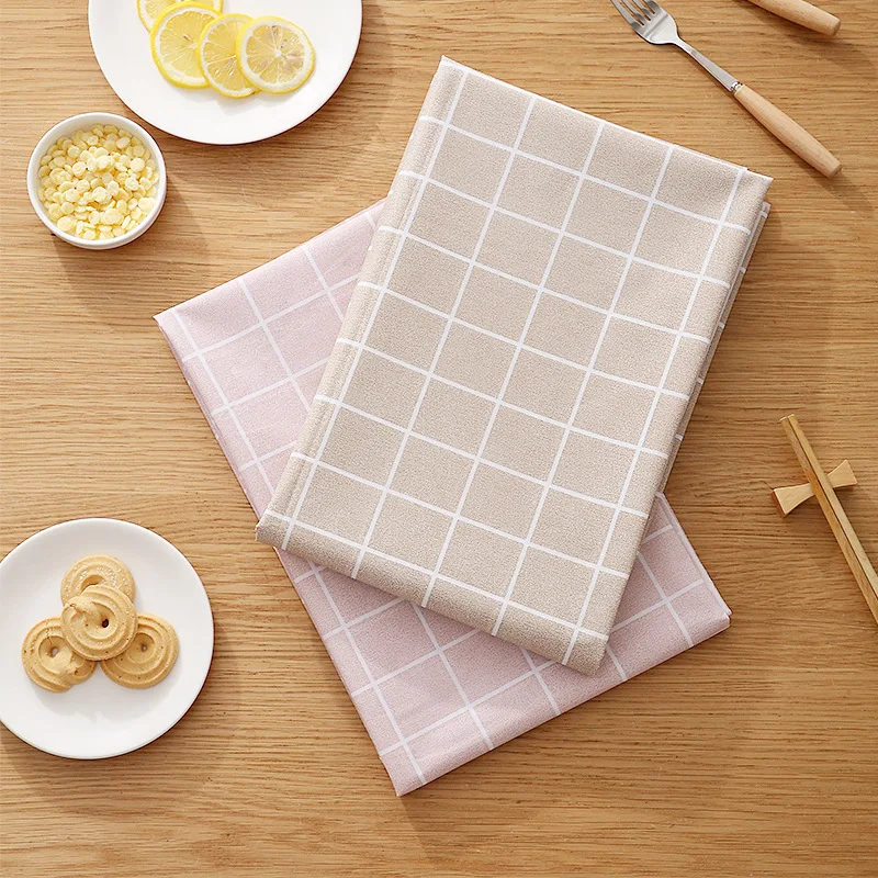 Rectangular tablecloth is convenient, waterproof, heat-resistant, oil resistant, washable, tea table, dining table cloth