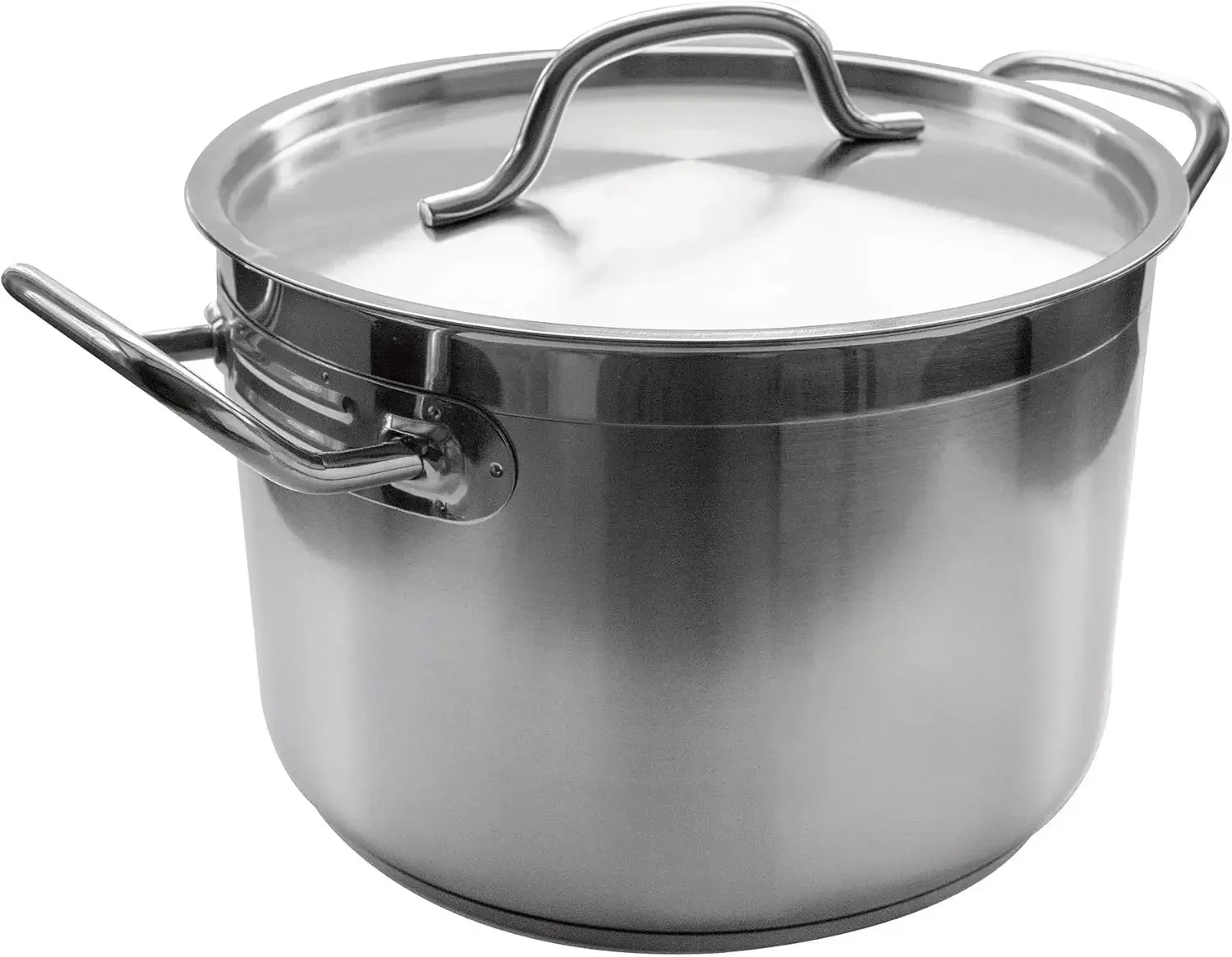 

100 Qt Stainless Steel Stock Pot w/Cover