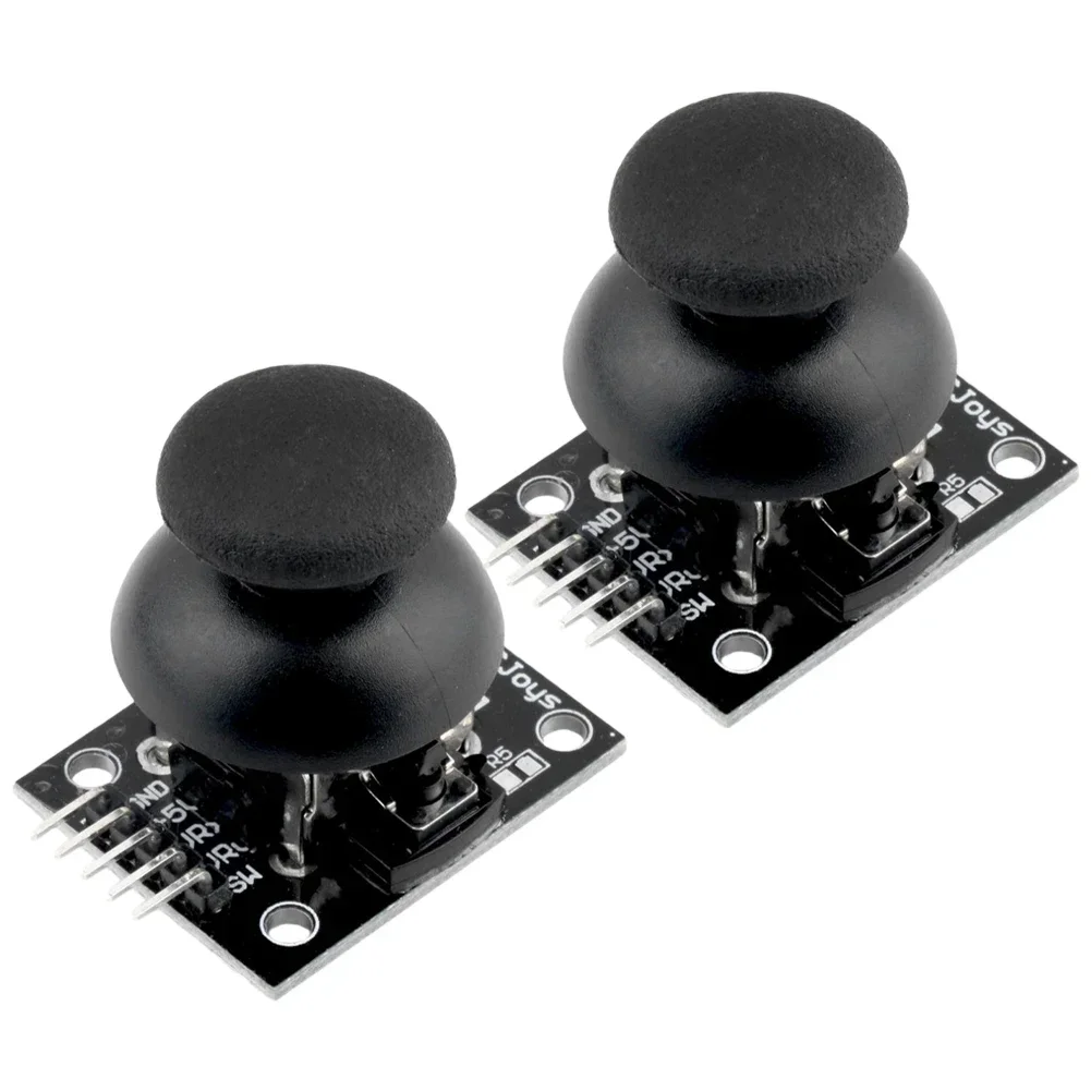 Módulo Joystick Dual-Axis, Módulo Joystick XY, maior qualidade, PS2, Control Lever, Sensor Game, Substituição Stick, 2pcs