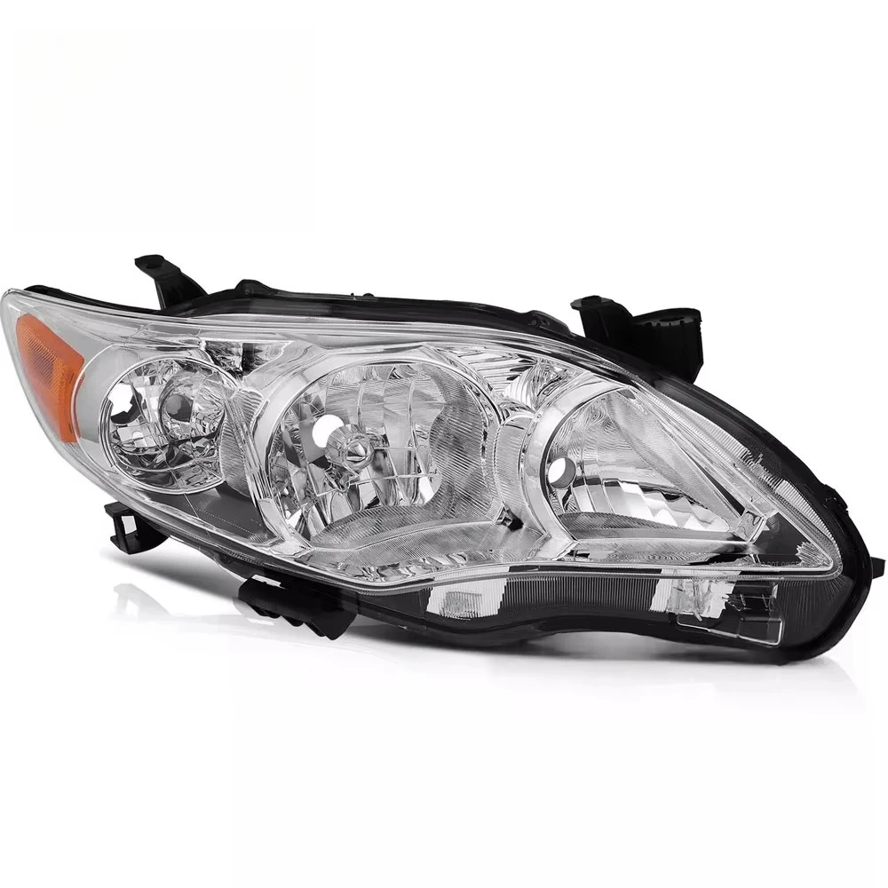 Applicable for 2009 - 2010 Toyota Corolla Headlights Car Front Lights White