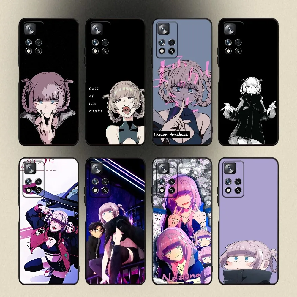 Call of Night N-Nazuna nanakusa  Phone Case For Samsung Galaxy A20,A21s,A22,A31,A32,A52,A53,A72,73,A80,A91 Soft Black Cover