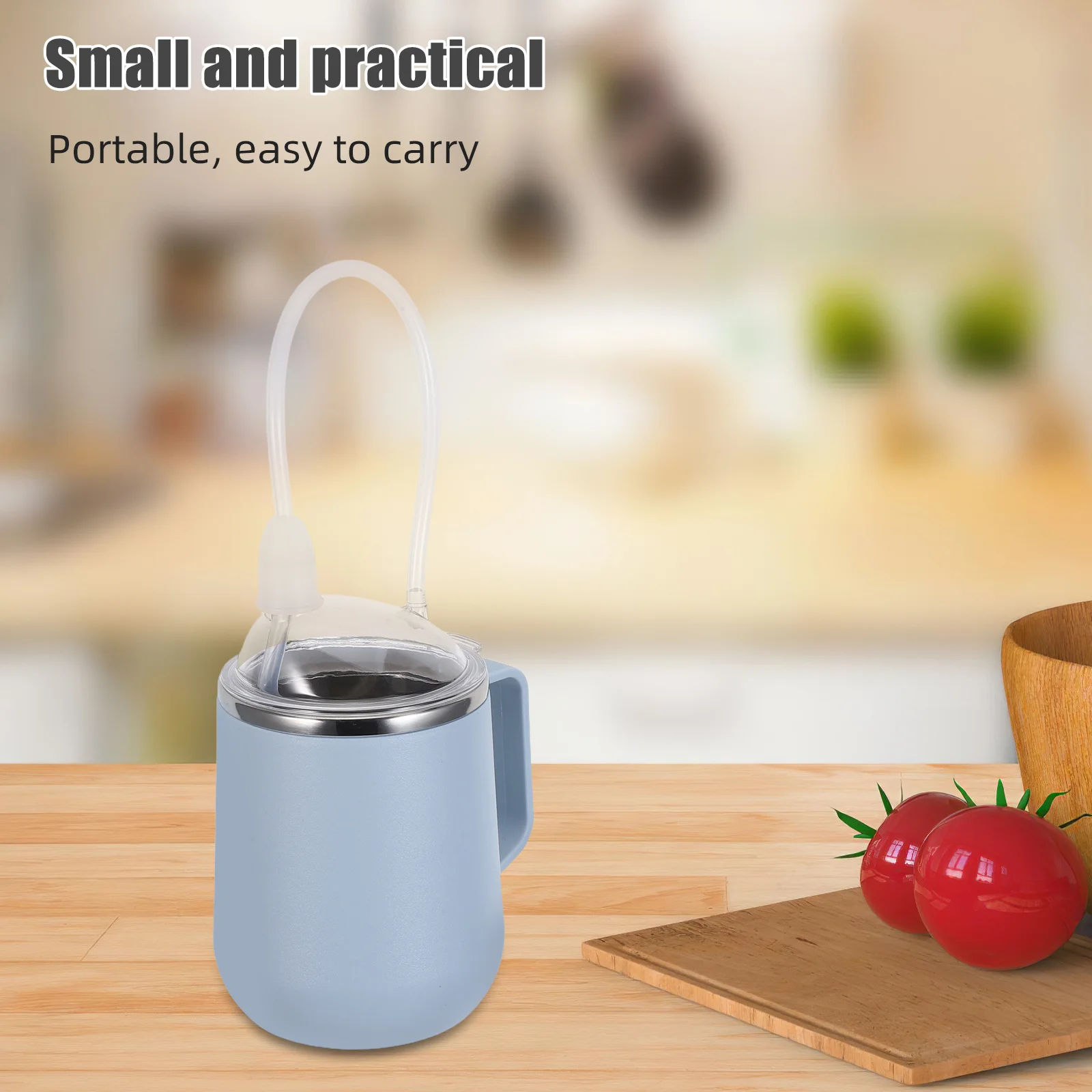 

1Set Nursing Cup Elderly Spill Resistant Adult Sippy Cup Bedside Hospital Drink Bottle Liquid Diet Feeding Aid