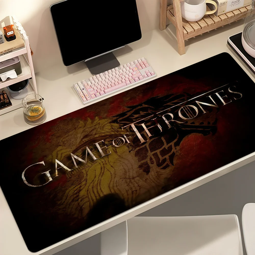 TV G-Game of T-Thrones Mouse Pad Non-slip Thickened MousePad Student Gaming Cushion Large Writing Lockedge Office