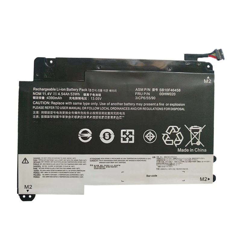 High Quality New 11.4V 4540mAh 00HW020 Laptop Battery For LENOVO Yoga 20GQ 20GR 460 P40 00HW020 00HW021 Replacement Battery