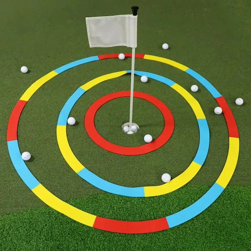 B-M Golf Putting Training Targets Trainer Target Circles Silikon Putter Trainer Ringe Chipping Circle liefert