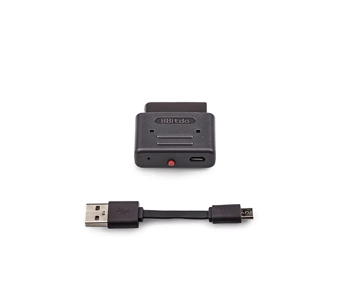 Dongle adattatore Bluetooth ricevitore retrò per SNES SF-C versione Snes per Super Nintendo originale e Super Famicom tutti i modelli