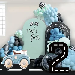 36inch Vintage Race Car Foam Board ONE FAST Car Traffic Light KT Board Party Backdrop for Baby Shower Race Theme Party Cut Out