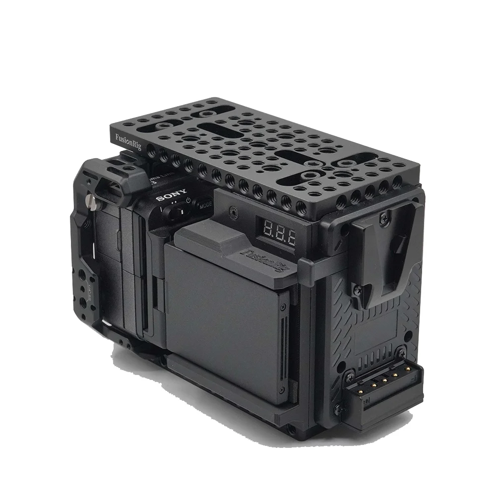 FusionRig For Sony FX3/FX30 Camera Cage Expansion Module cineback