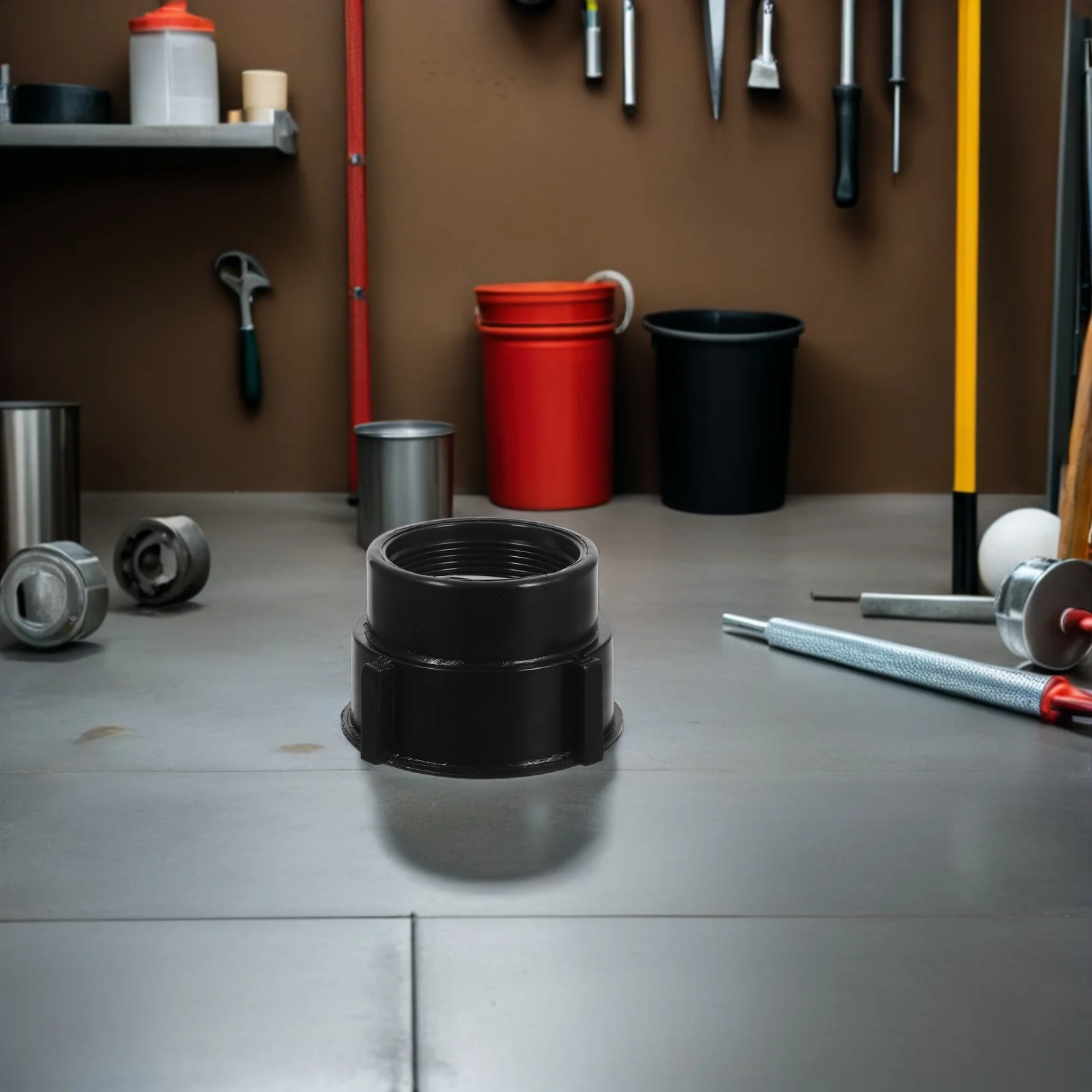 

Ibc Water Tank Adapter 75Mm to 2 Inch Fine Thread Heavy Duty Connector with Thickened Seal Ring for Ton Barrel Ibc Tote Hose