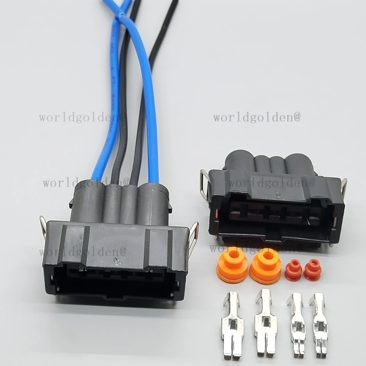 357906231 Auto 4Pin Waterproof Connector for Universal Vehicles Chassis Harness Replace car connector