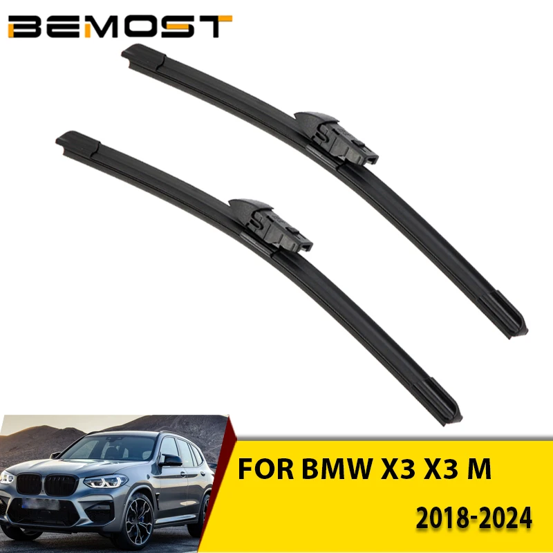 

Щетки стеклоочистителя автомобиля для BMW X3 X3 M 2018-2024, лобовое стекло, щетки переднего окна 26 "+ 20", автомобильные аксессуары