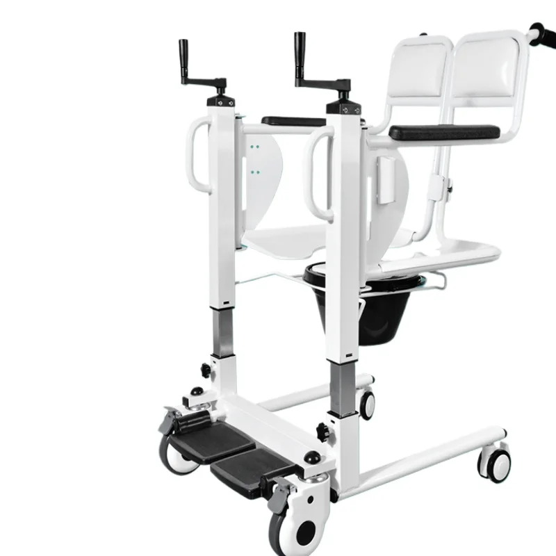 Paralyzed elderly shift machine disabled care transfer machine multifunctional walking hand lift household toilet chair