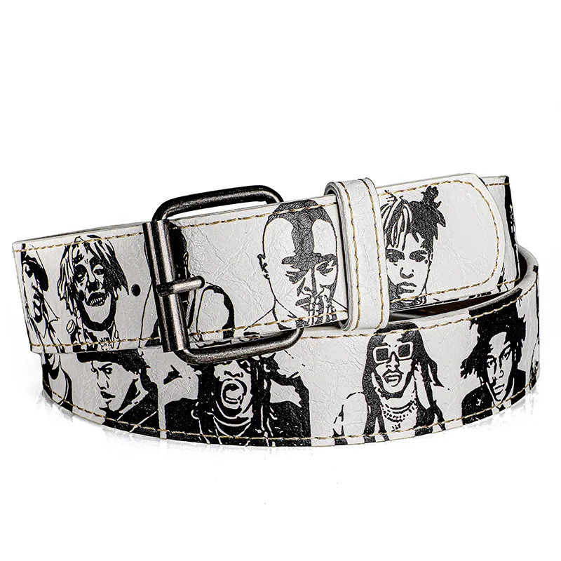 Vintage Style Unisex Waist Belt PU Leather Belt Jeans Decorative Belt