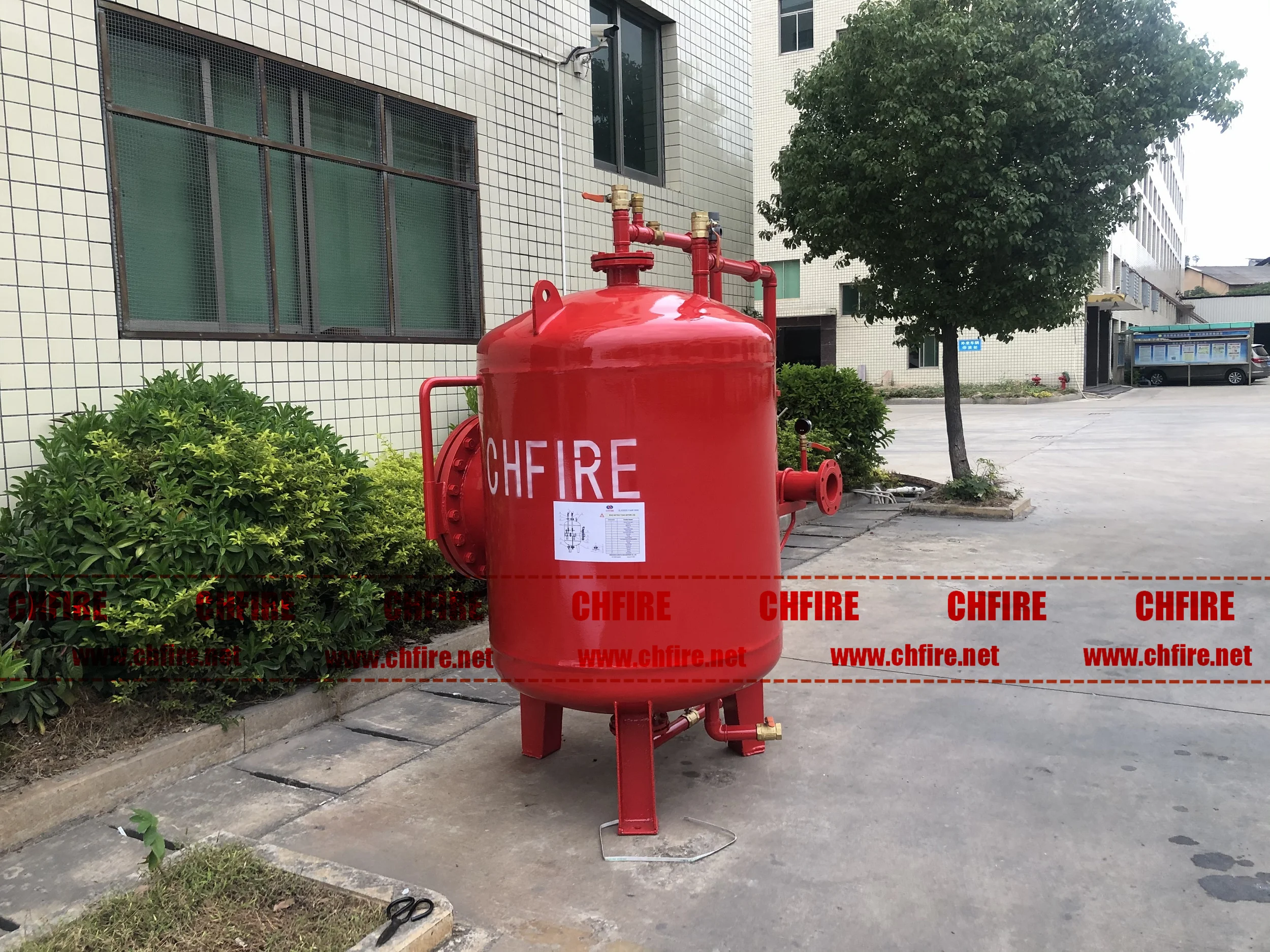 CHFIRE fabrieksprijs OEM schuimgenerator Fire Foam Bladder Tank