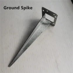 Ground Spike For Outdoor Socket 1001 1014 Material Stainless steel Cone Design Easy to Insert Spike For Garden Décor