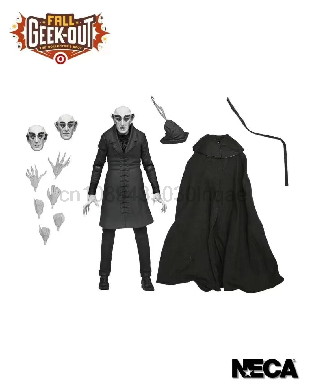 NECA وحوش العد رعب دراكولا 1958 أفلام المطرقة في نهاية المطاف فانتوم دير Nacht سيمفونية نوسفيراتو عمل الشكل ديكور