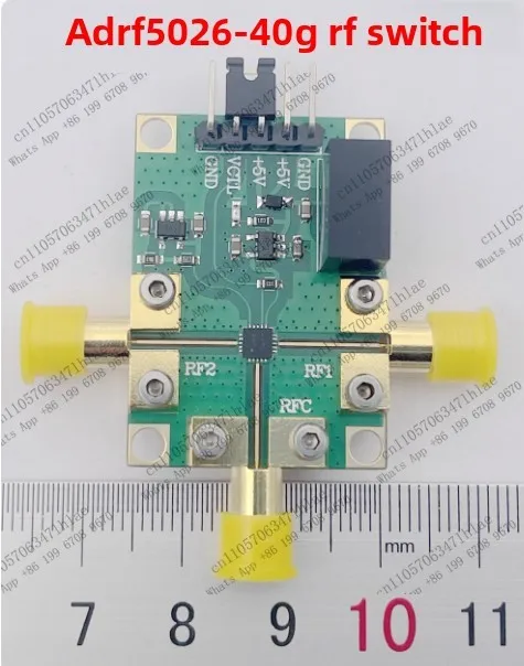 100 MHz to 44 GHz Silicon SPDT Non-reflective Switch Fast Pulse Modulator High Isolation