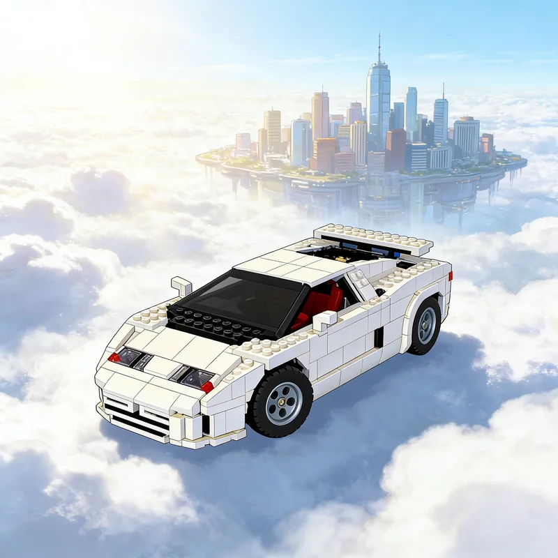 

Конструктор MOC Bugatti, 1371 деталь, модель автомобиля, развивающая игрушка, DIY, креативный подарок на Рождество для детей