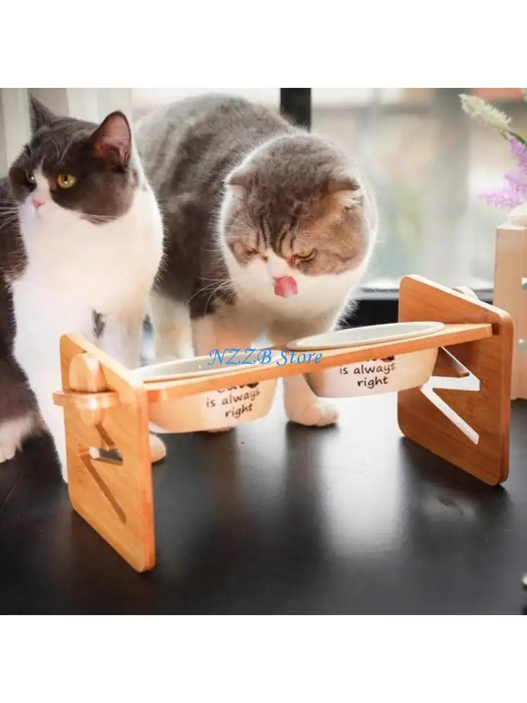 

T21F 1 Set Diy for Cat and Dog Adjustable Double Bowl Stand Drinking Water Feeding Rack Silicone Mold Bowl Stand Mold