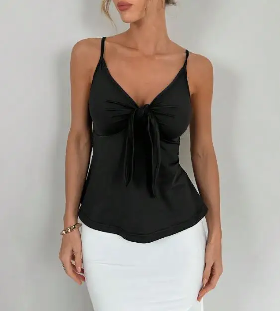 

2026 Summer New Sexy Style Camisole Vest Strap Slim Fit Outerwear for Women
